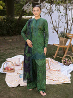 AZLIN 3-Piece Unstitched Digital Printed Lawn Suit 01