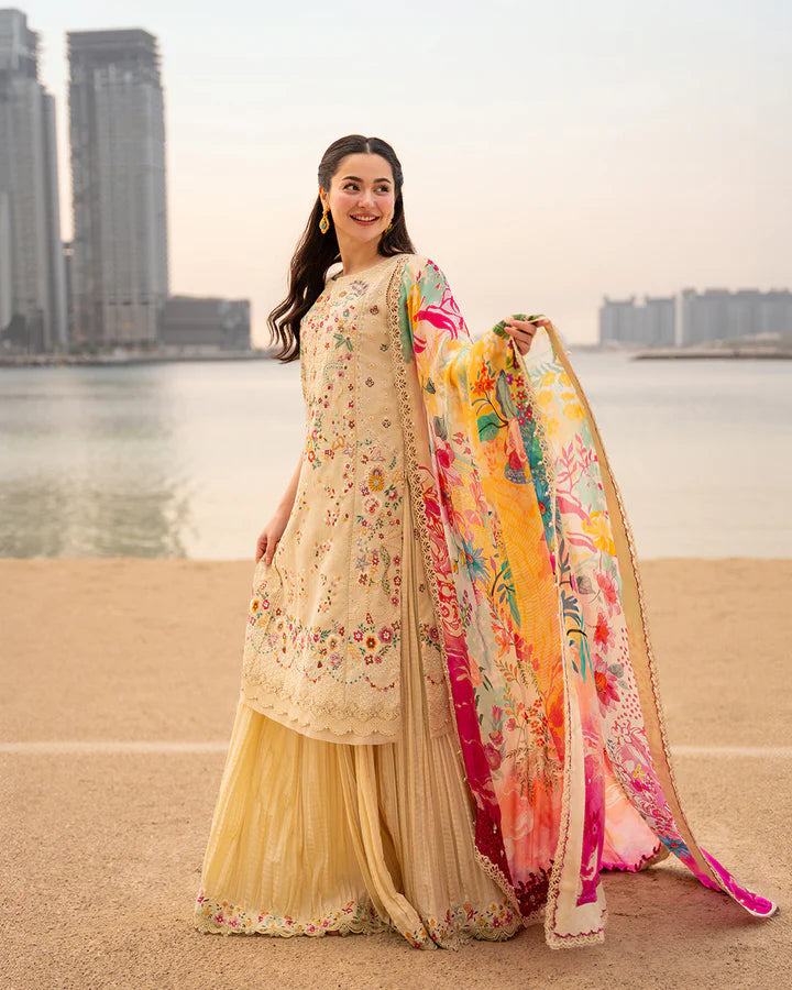 Faiza Saqlain Unstitched Luxury Lawn Merjem