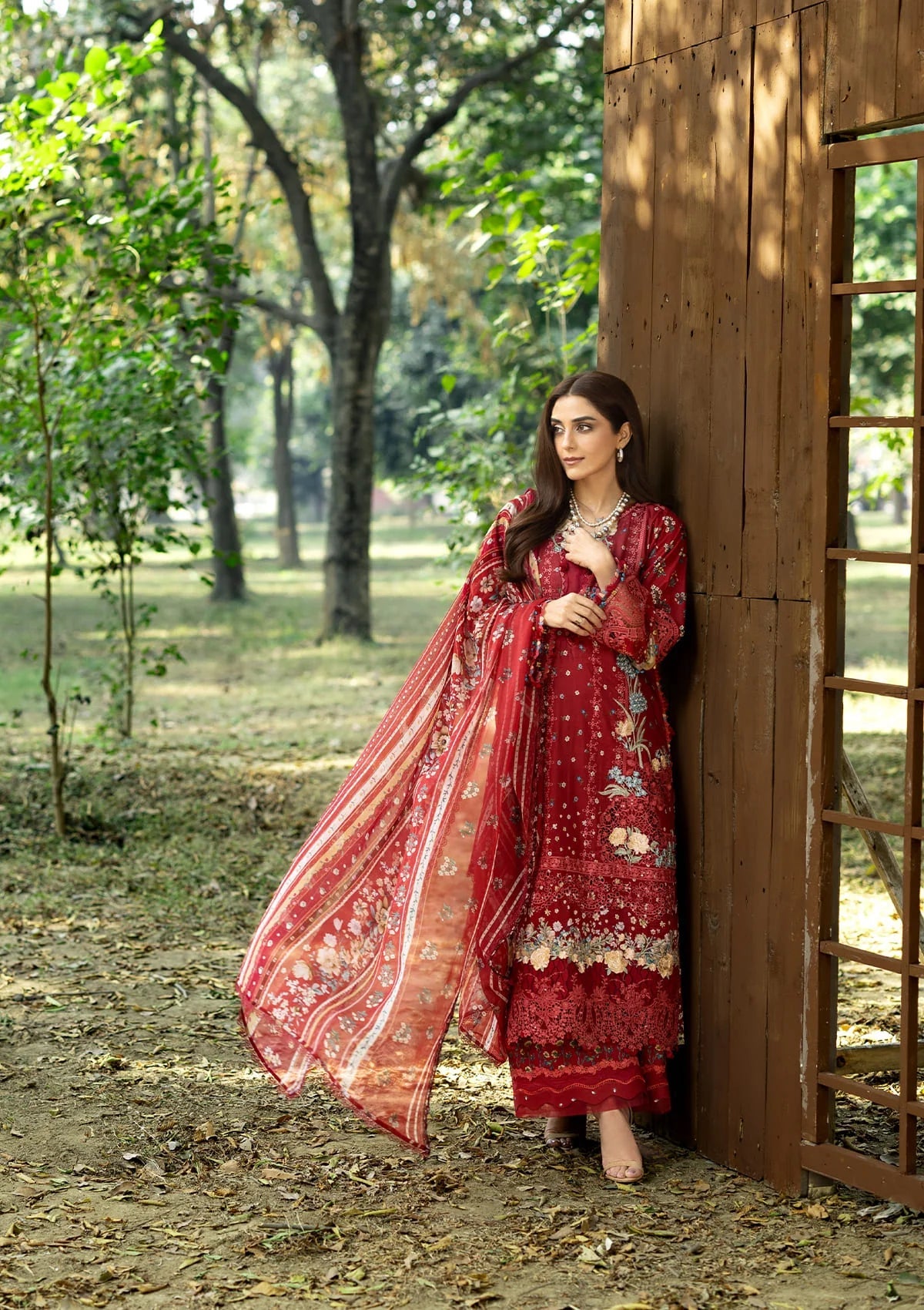 Elaf Chikankari Prints 1B MARJAAN