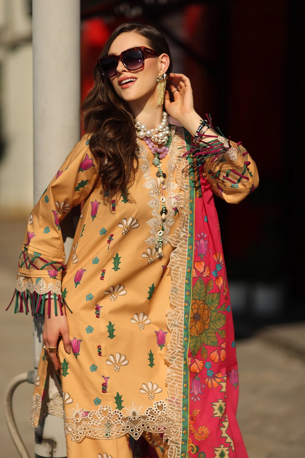 Charizma Range 3-PC Unstitched Embroidered Lawn 02