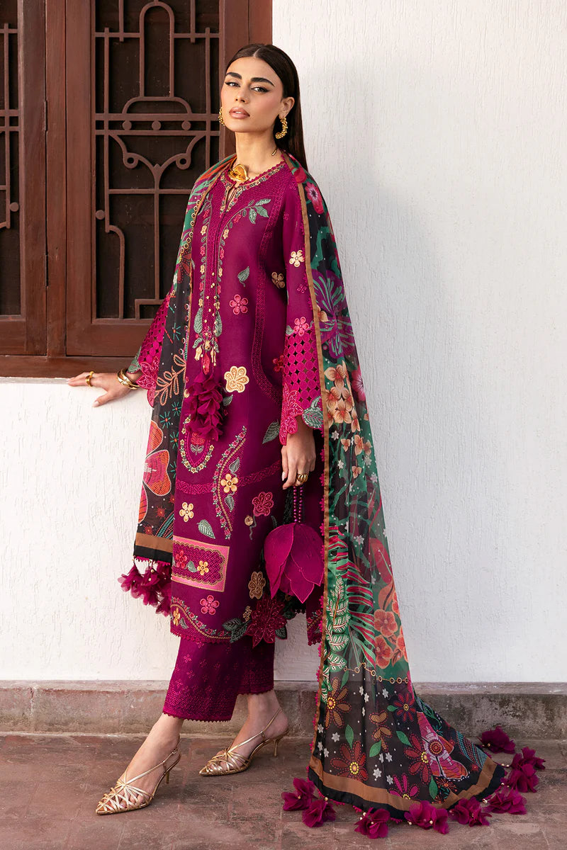 Jazmin Shahkaar Embroidered Luxury Lawn SL26-D01