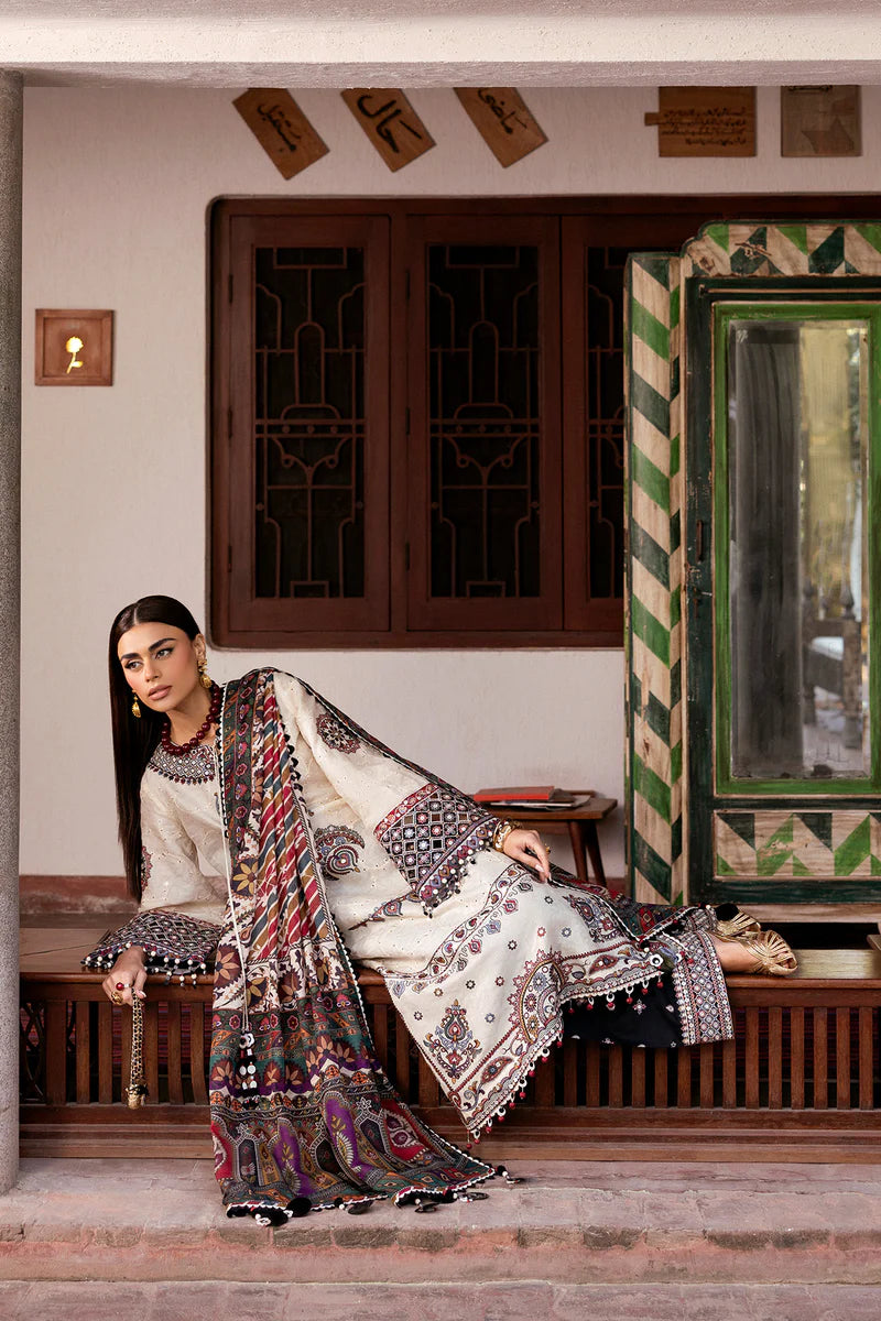 Jazmin Shahkaar Embroidered Luxury Lawn SL26-D02