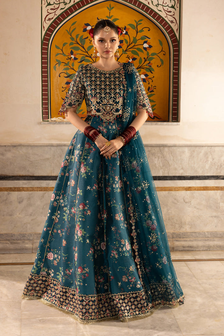 Rang Rasiya Chiffon Formals Zeenat – Dusky Zink Embroidered Chiffon Lehenga 3PC