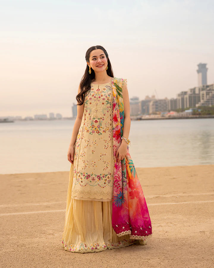 Faiza Saqlain Unstitched Luxury Lawn Merjem