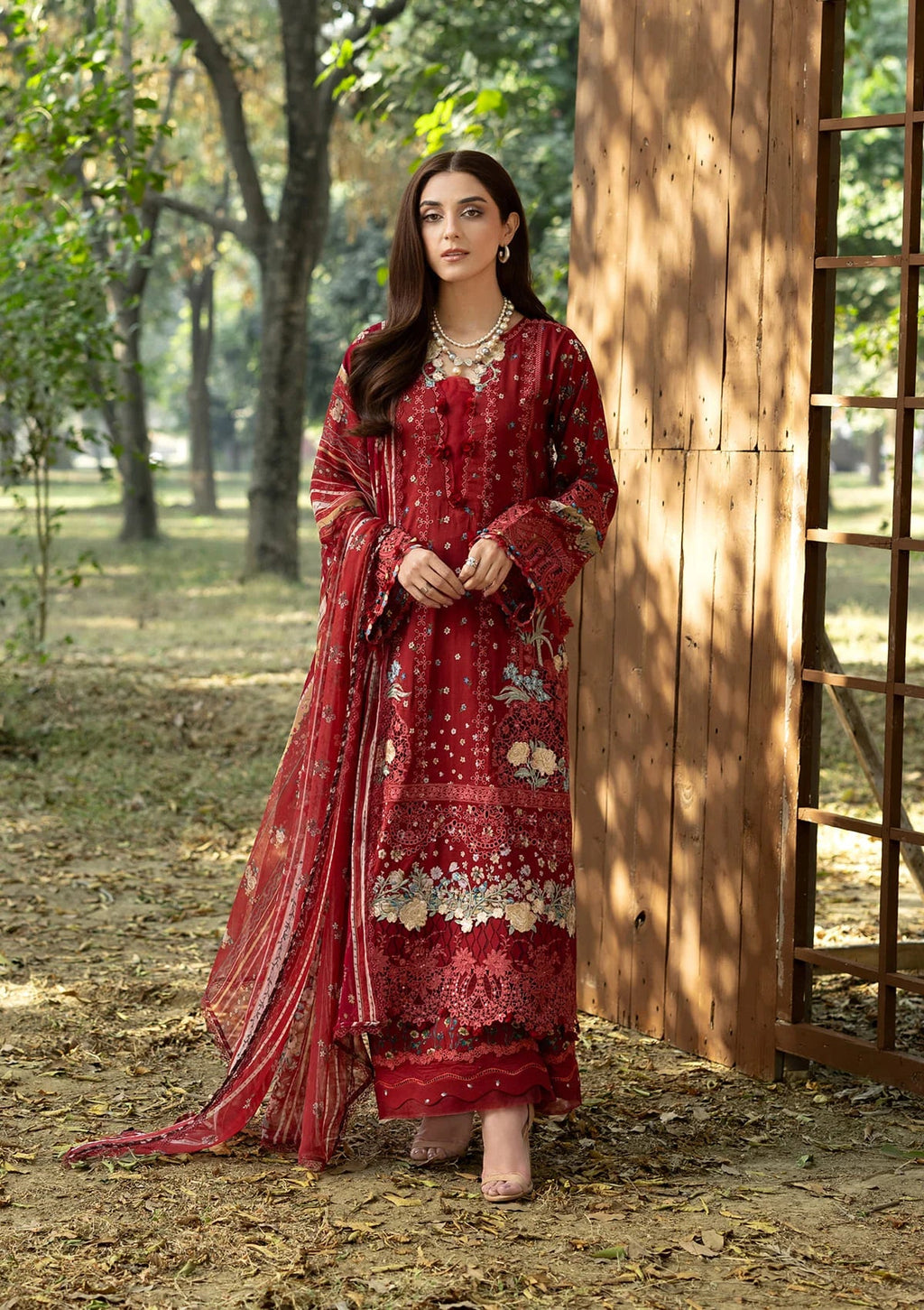 Elaf Chikankari Prints 1B MARJAAN