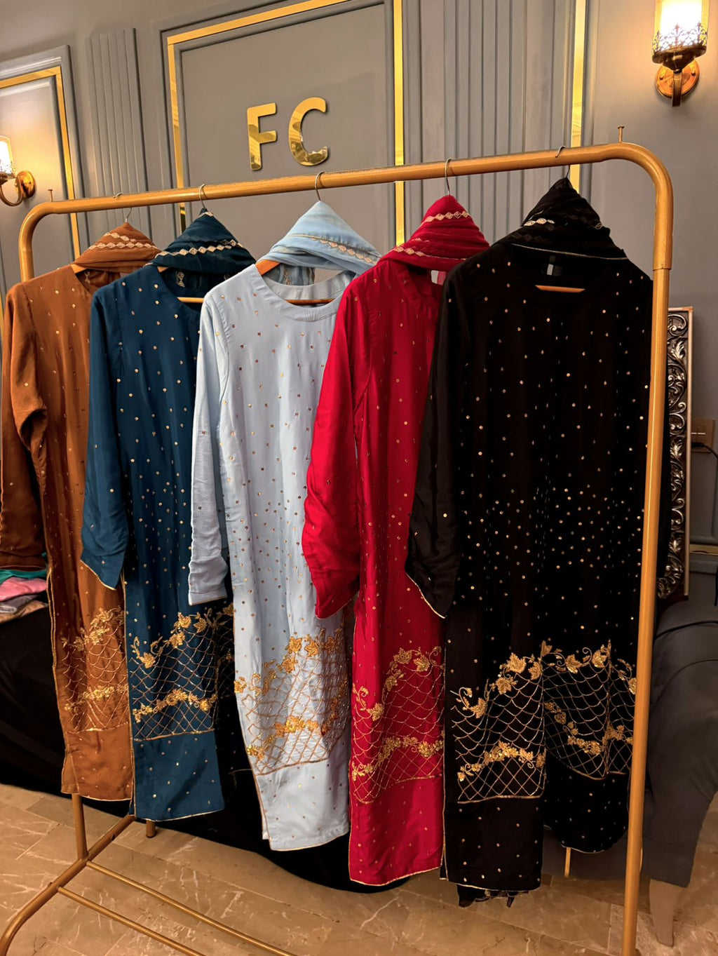 Rawsilk Heavy Zardozi Work Stiched 3 Pcs