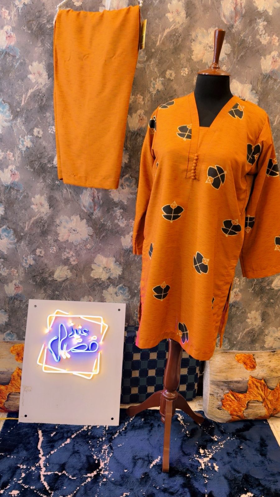 Basant Special Karandi Coordset