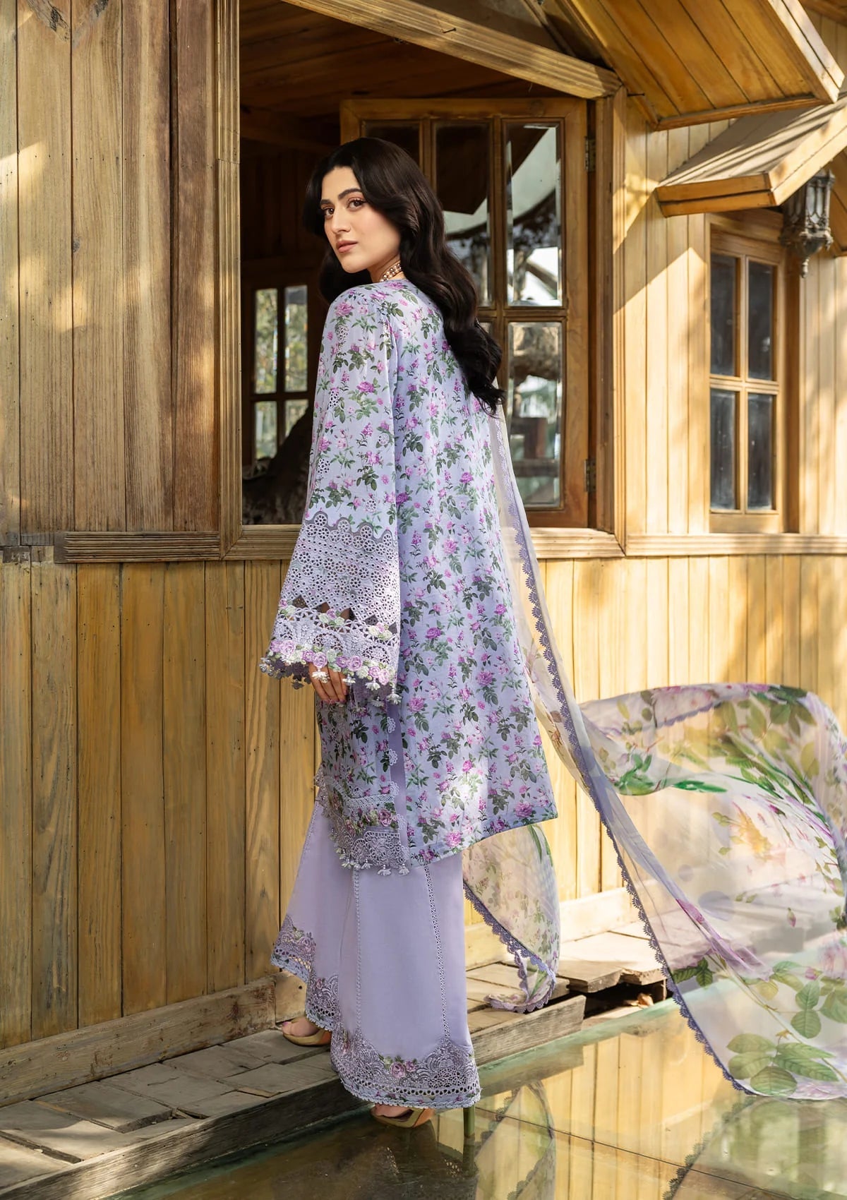 Elaf Chikankari Prints 6B IRIS
