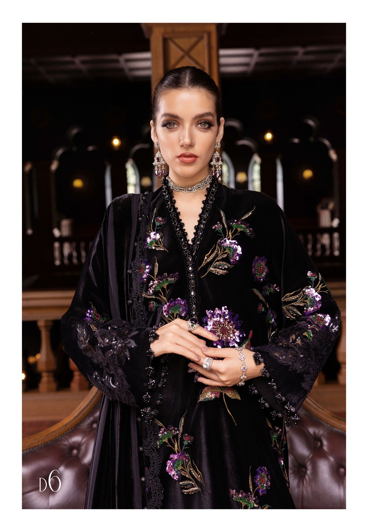 Maria B Winter Luxe D6