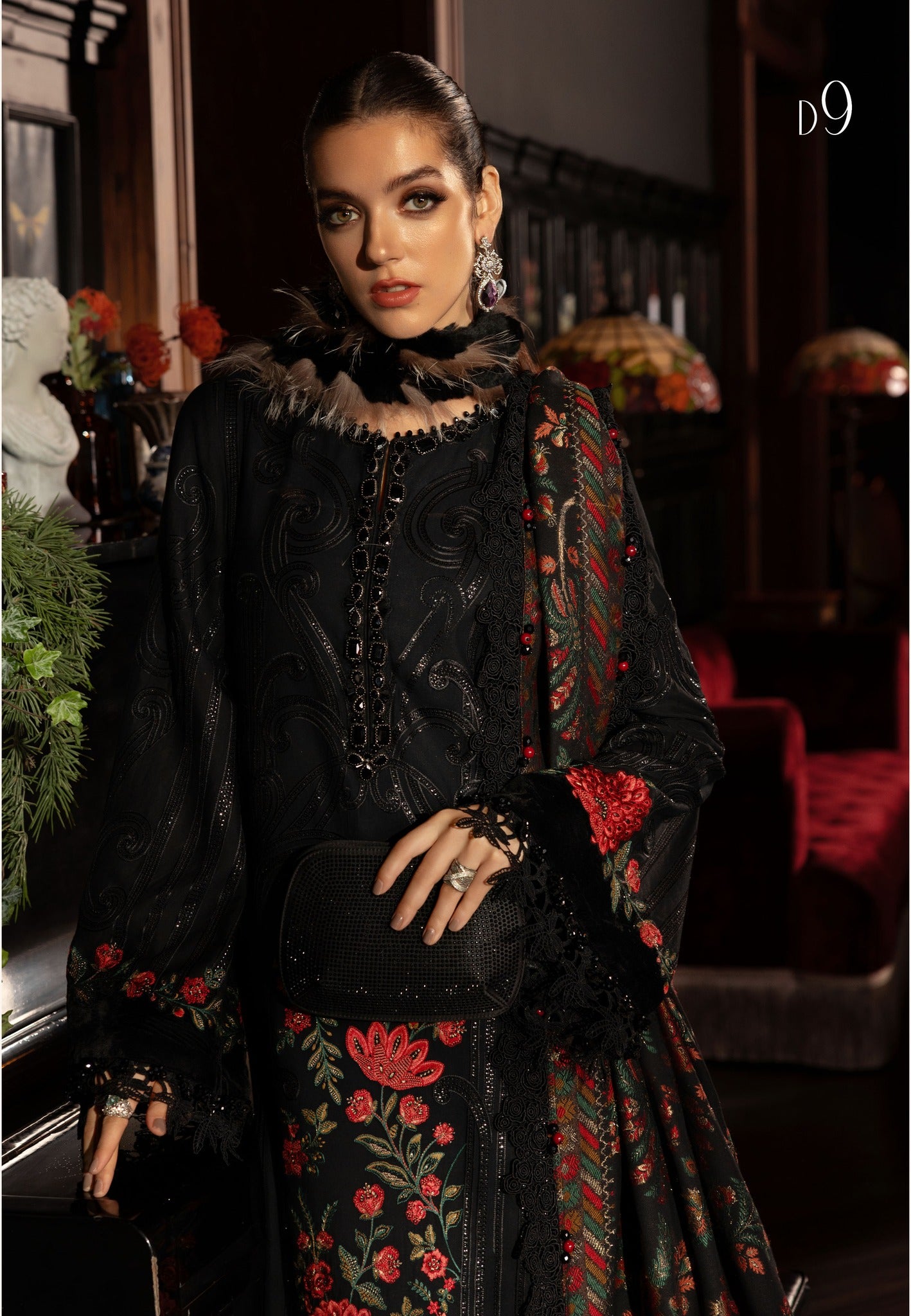 Maria B Winter Luxe D9