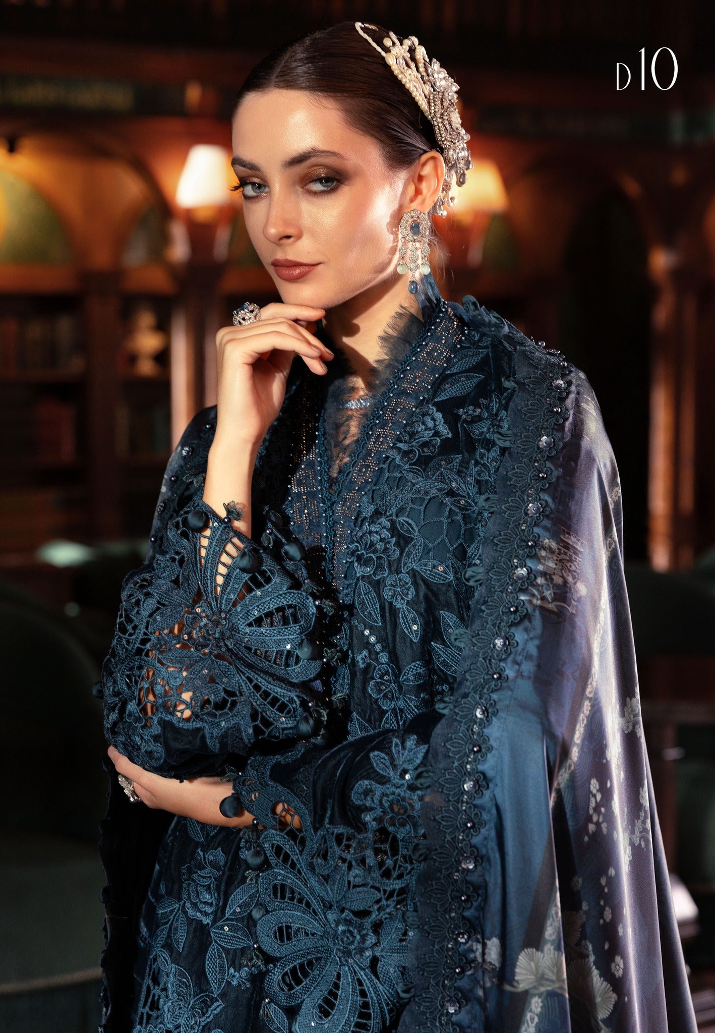 Maria B Winter Luxe D10