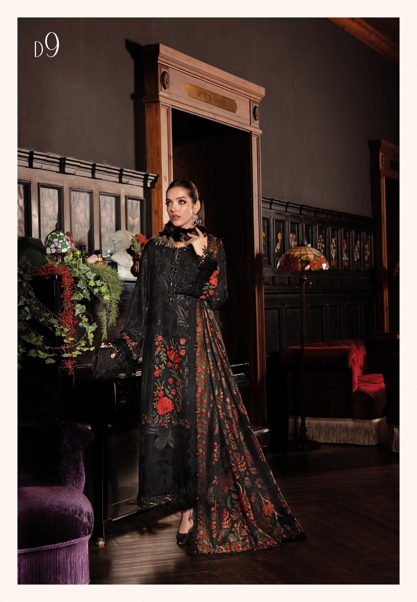 Maria B Winter Luxe D9