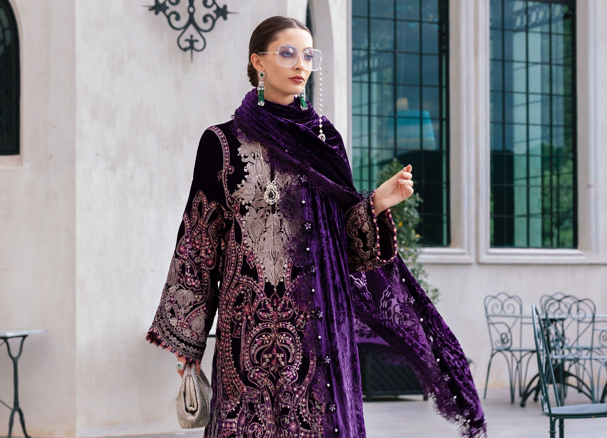 Maria B Winter Luxe D11