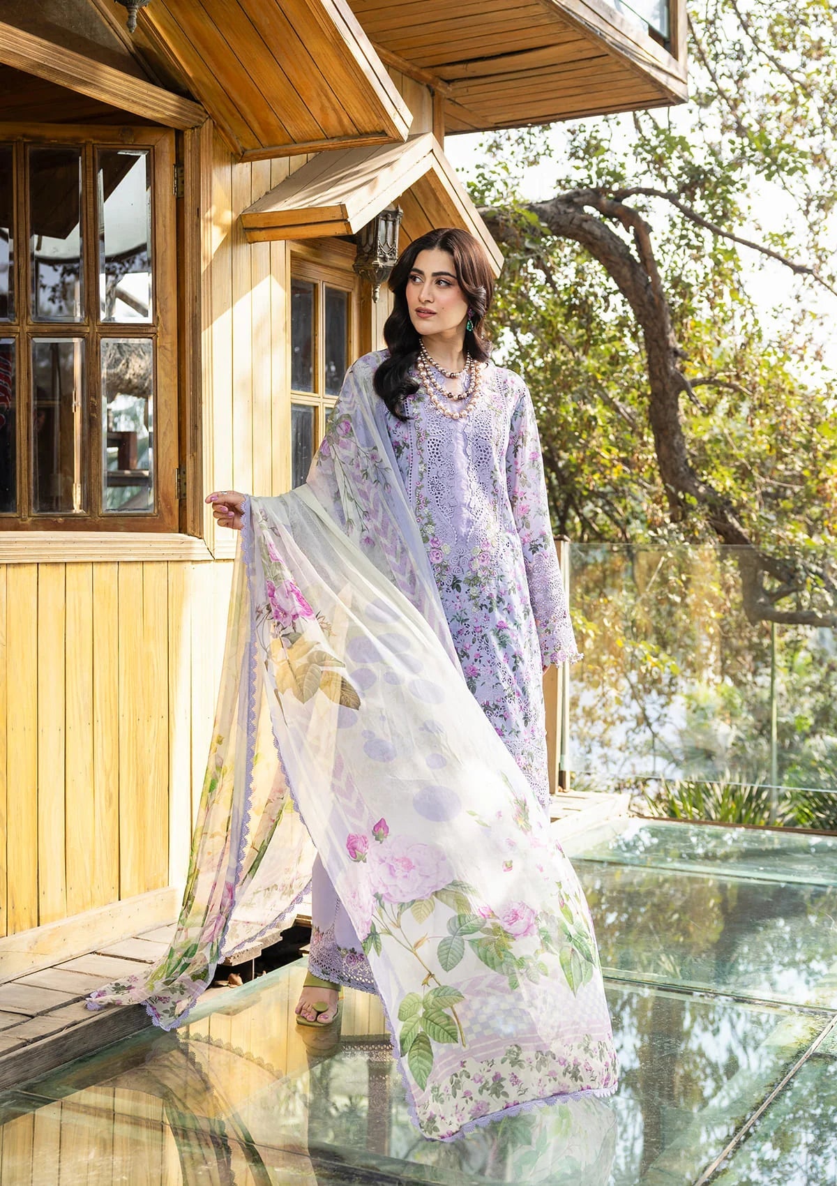 Elaf Chikankari Prints 6B IRIS