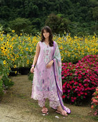 Hemline Secret Garden By Mushq Peony Glow