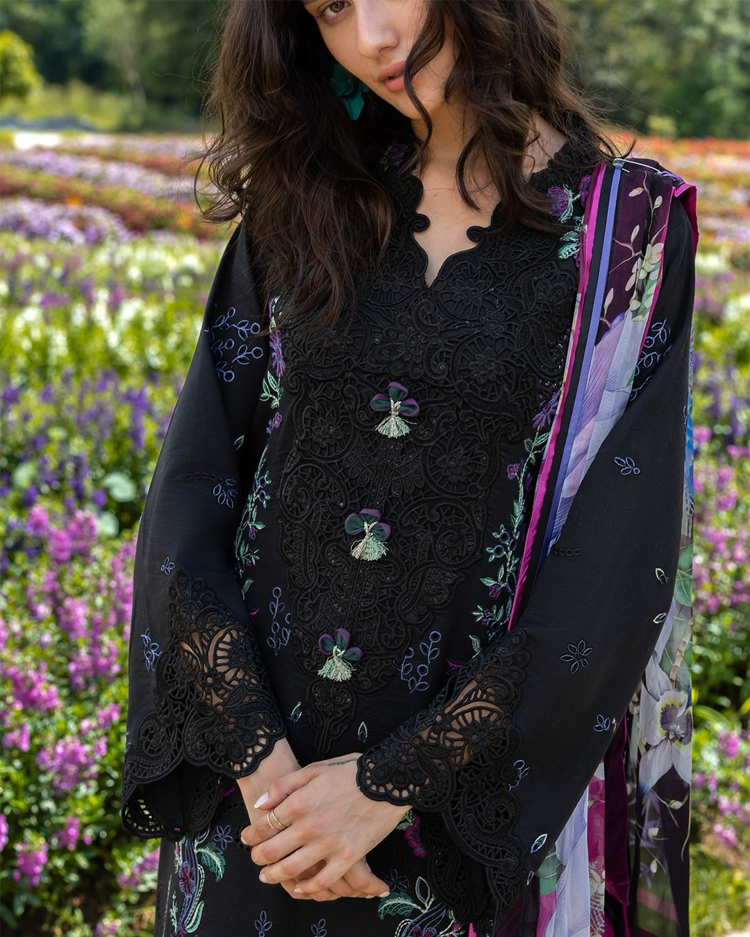 Hemline Secret Garden By Mushq Garden Lullaby