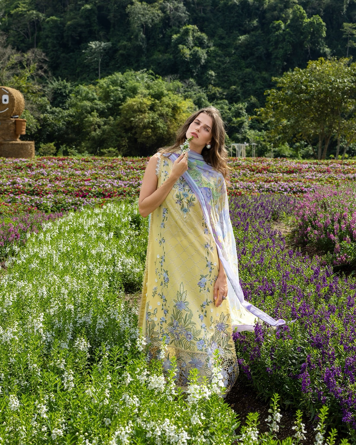 Hemline Secret Garden By Mushq  Sunlit Meadow