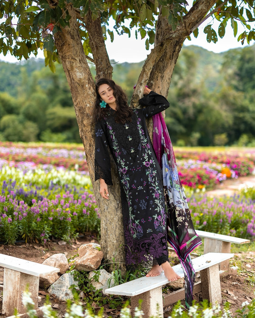Hemline Secret Garden By Mushq Garden Lullaby