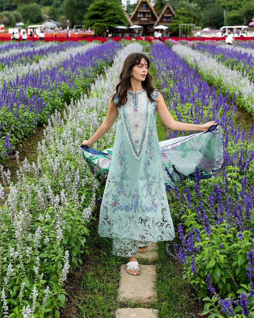 Hemline Secret Garden By Mushq Hummingbird Haven