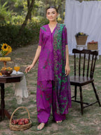 AZLIN 3-Piece Unstitched Digital Printed Lawn Suit 07