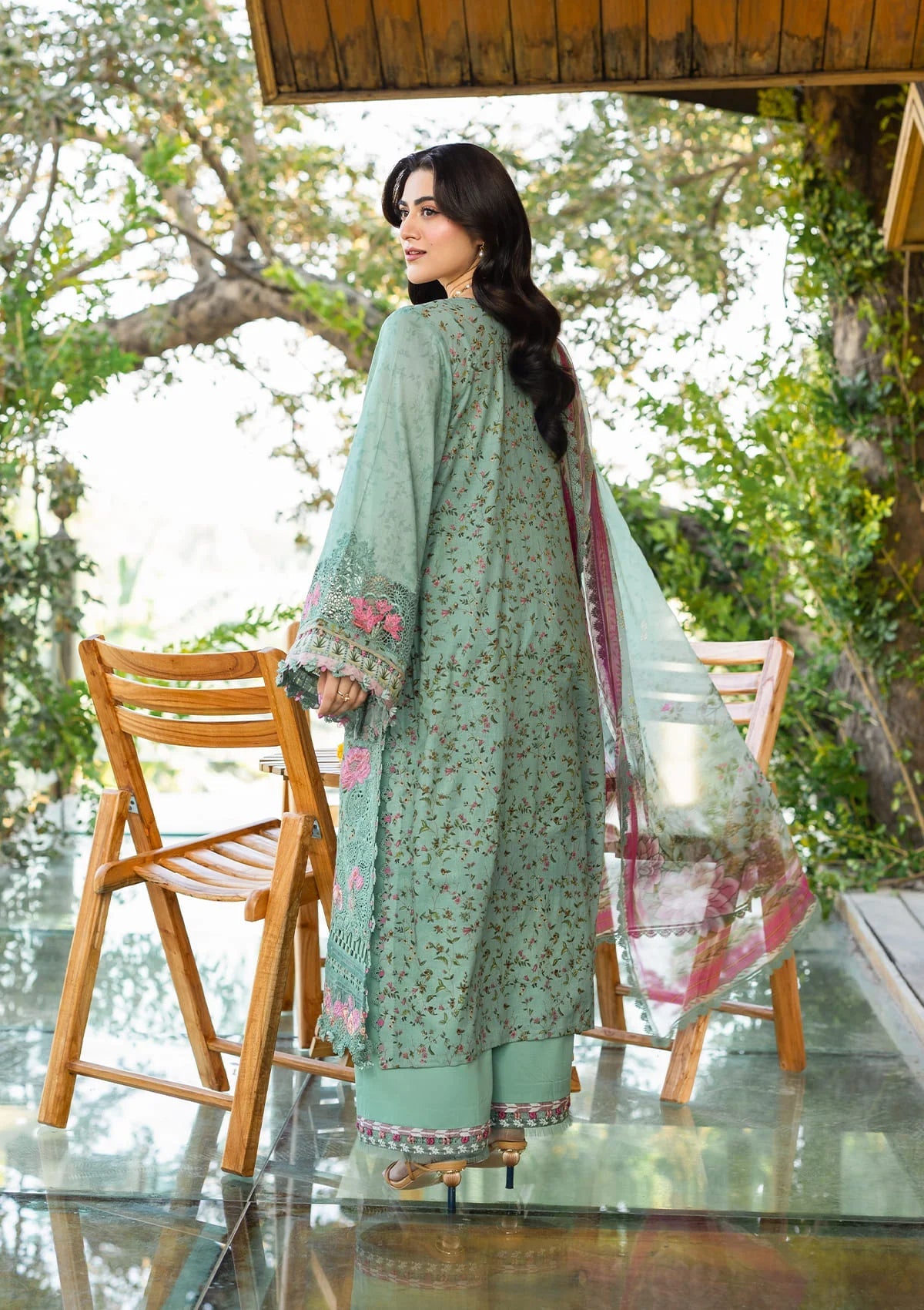 Elaf Chikankari Prints 4B NAYAB