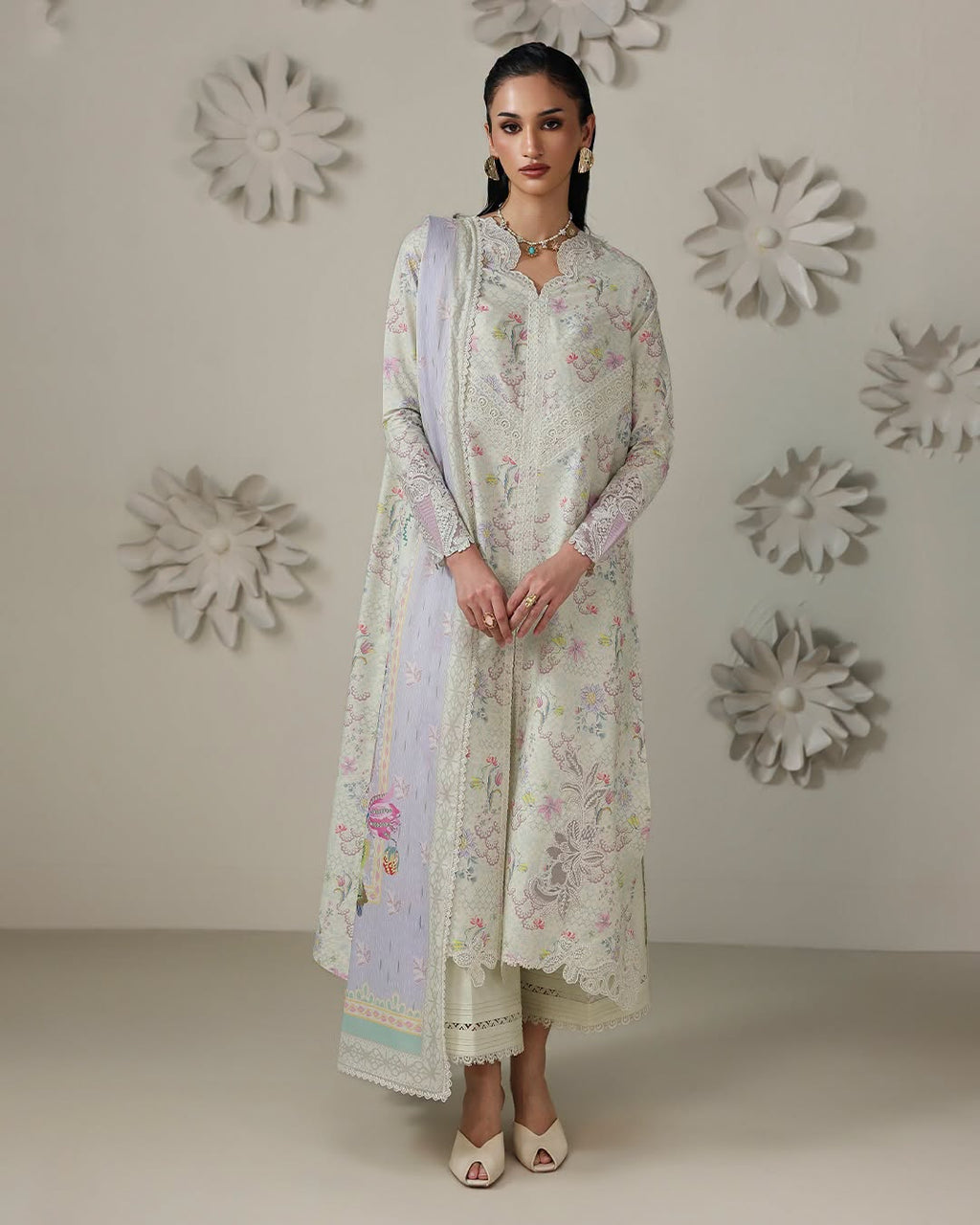 Qalamkar Qprints Drop II Ameena - 01 (B)