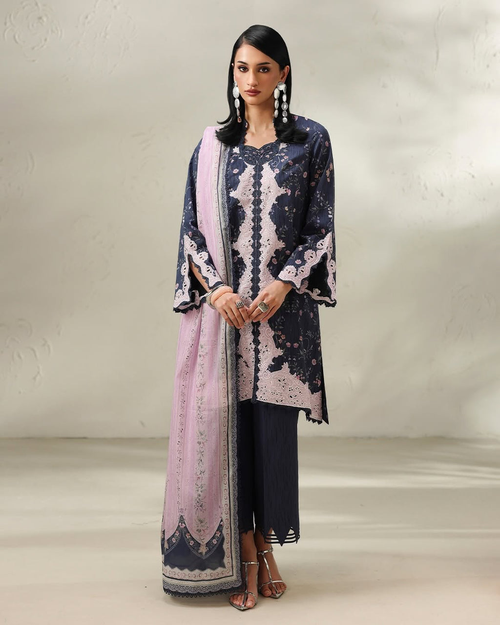 Qalamkar Qprints Drop II Zeena - 03 (A)