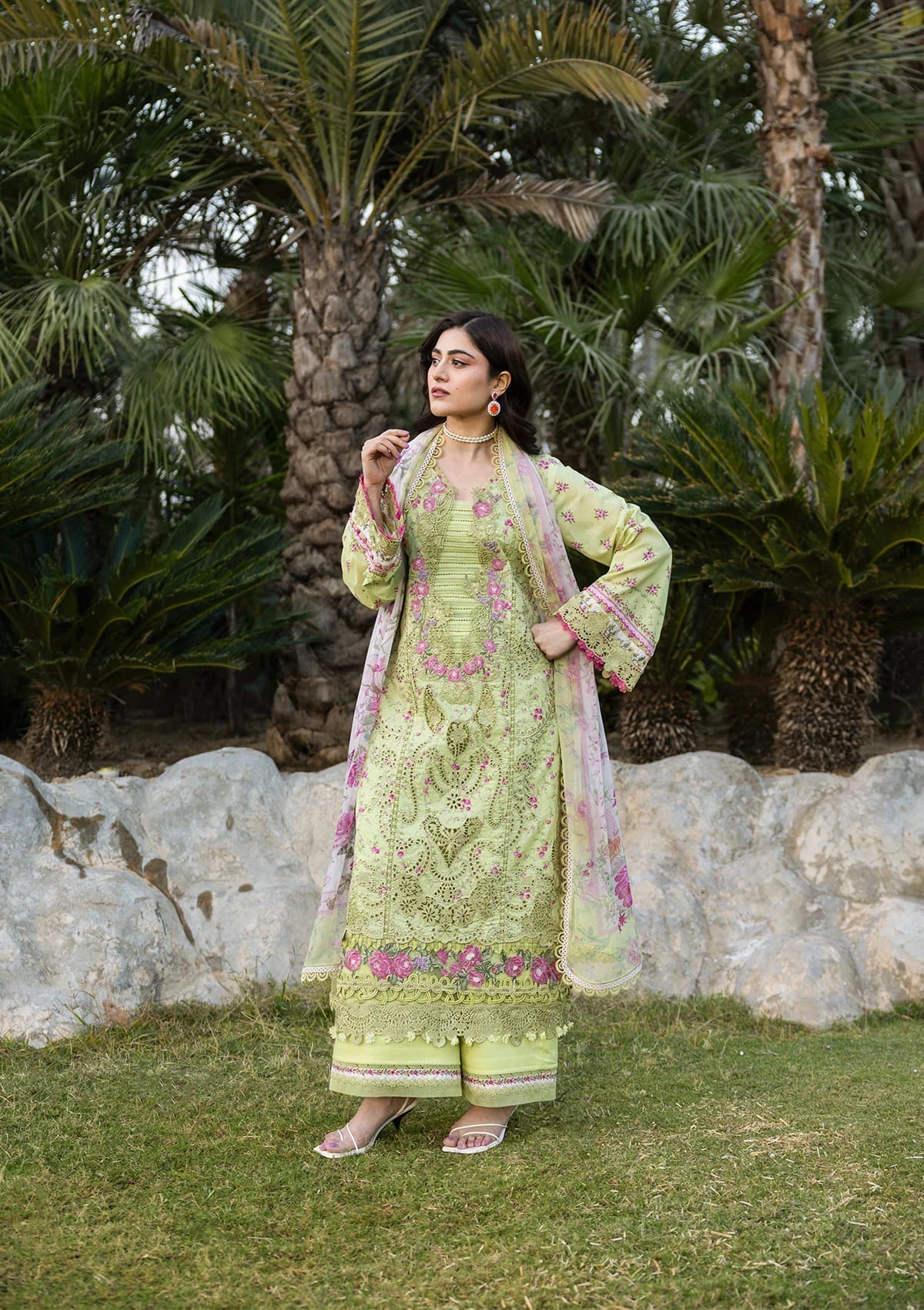 Elaf Chikankari Prints 2A HINA