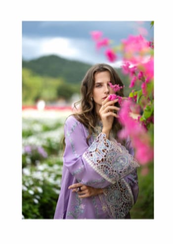 Hemline Secret Garden By Mushq Dewdrop Dance