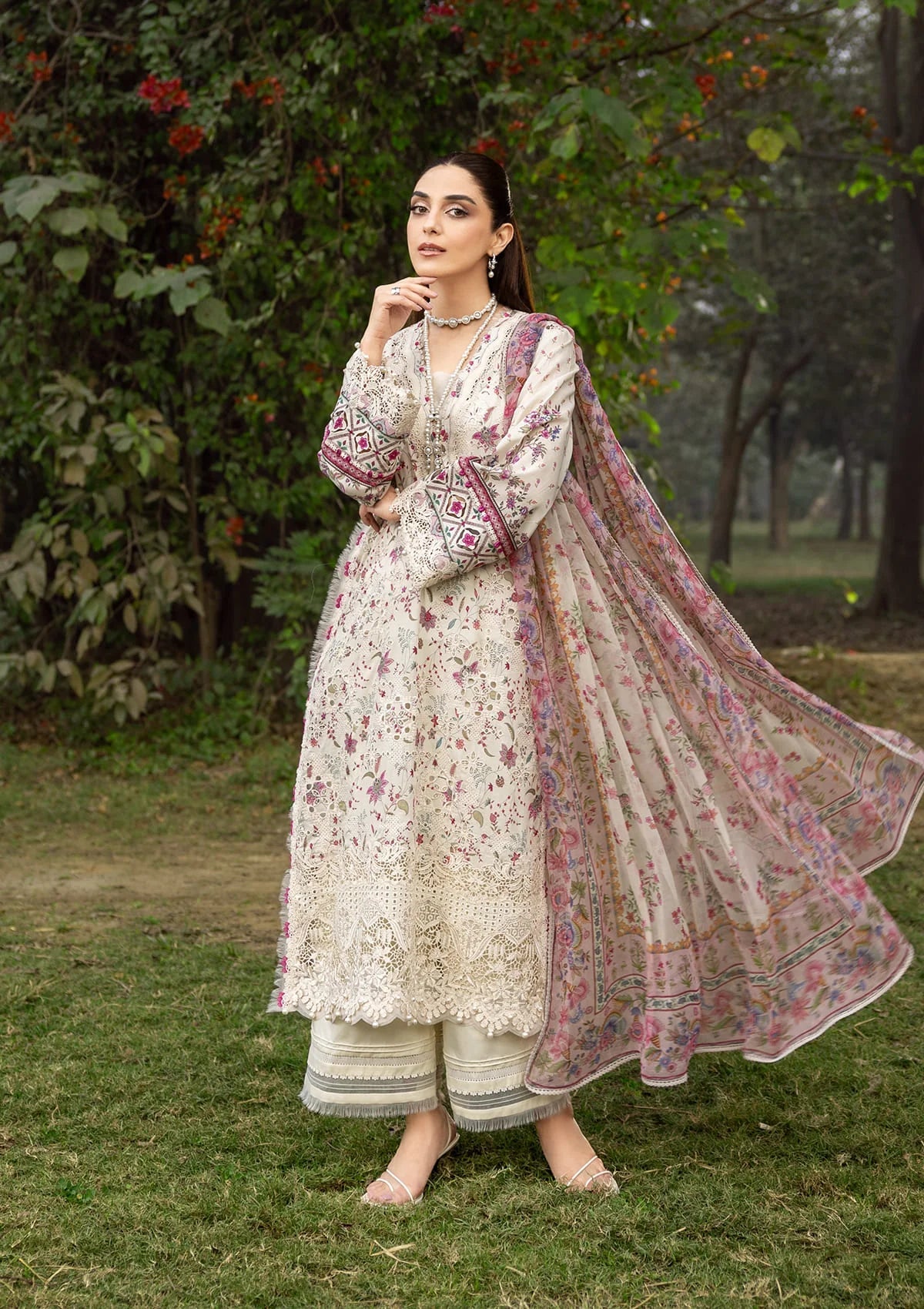 Elaf Chikankari Prints  5A MEHR
