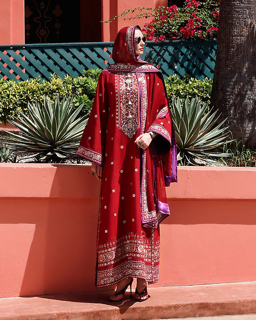 Mushq Nuvera Raw Silk Agatha