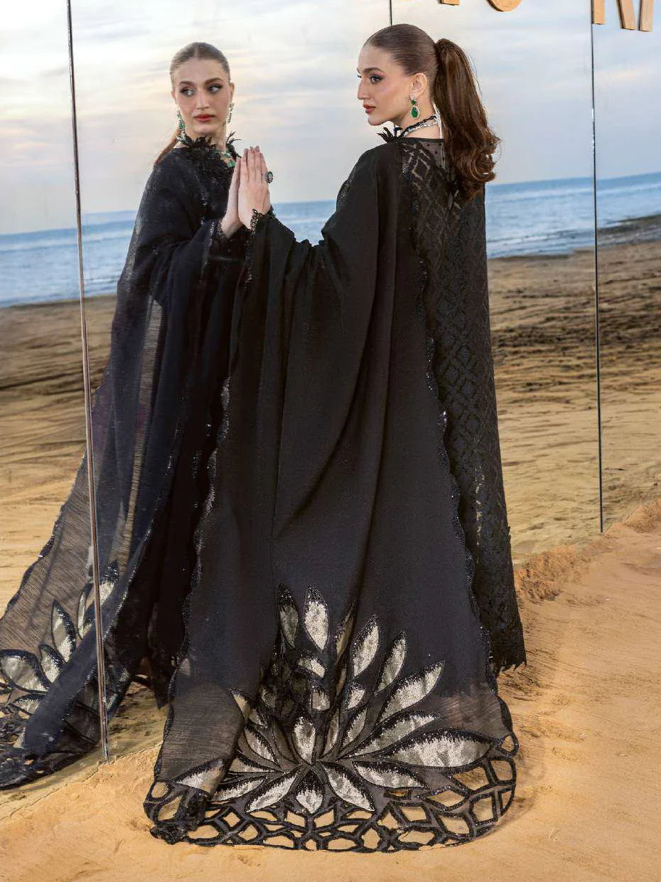 Rang Rasiya Premium Embroidered Lawn Unstitched 3Pc Suit ALAYA