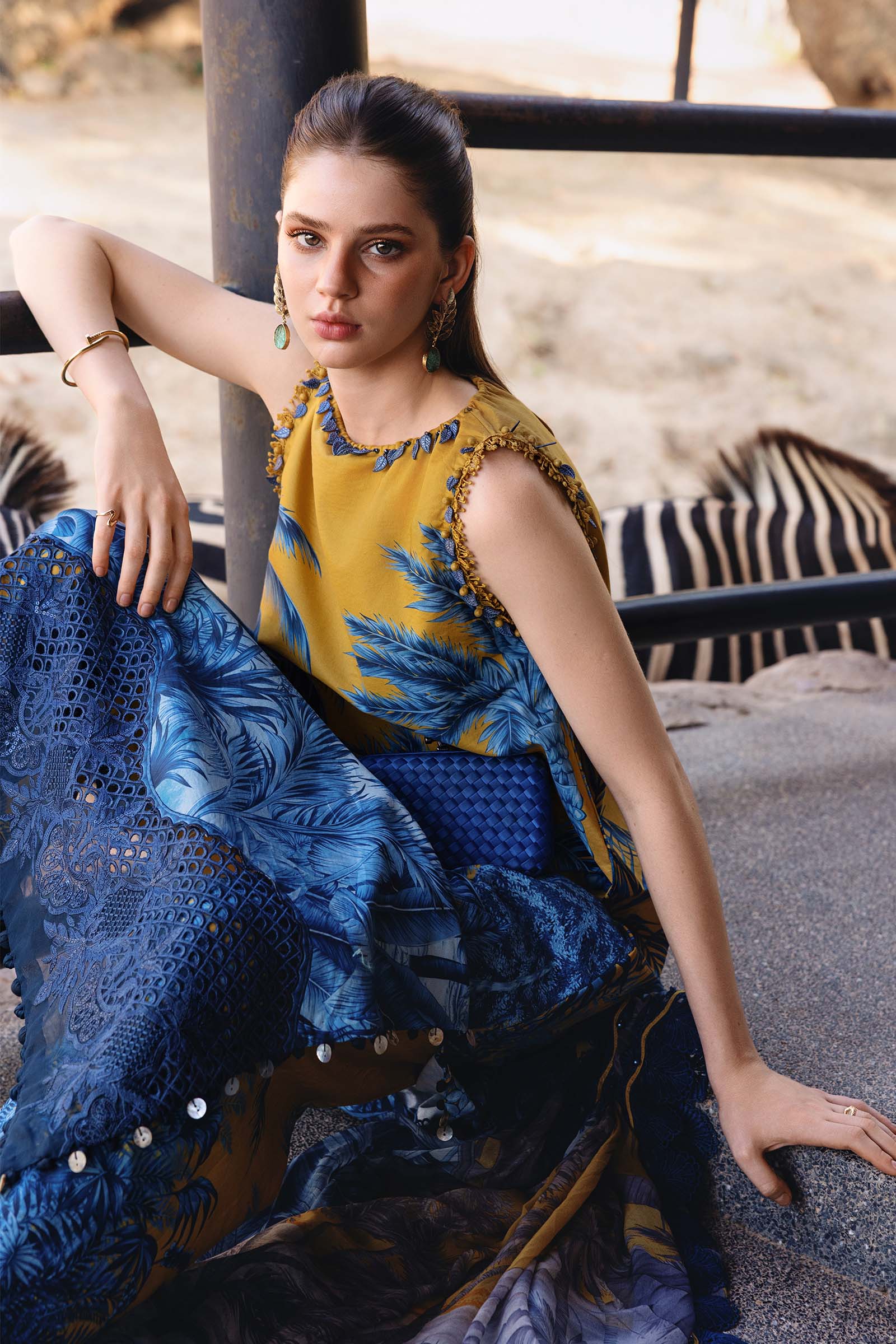 M Prints Lawn Suit 11A