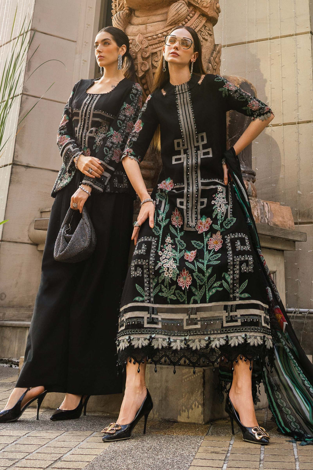 Maria B 3 Pcs Unstitched Embroidered Lawn Suit D11