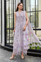 Maria B 3 Pcs Unstitched Embroidered Lawn Suit D12