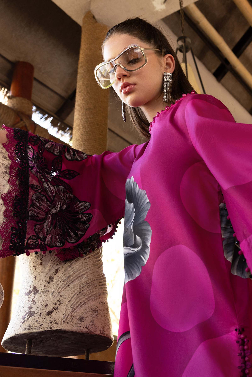 M Prints Lawn Suit 13B