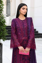 Maria B 3 Pcs Unstitched Embroidered Lawn Suit D14