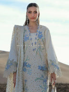 Rang Rasiya Premium Embroidered Lawn Unstitched 3Pc Suit NOOREН