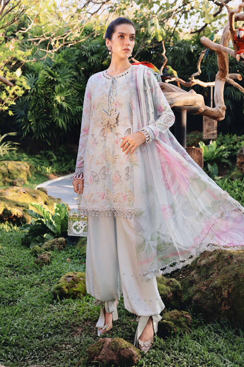 M Prints Lawn Suit 1A