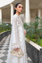 Maria B 3 Pcs Unstitched Embroidered Lawn Suit D01