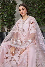 Maria B 3 Pcs Unstitched Embroidered Lawn Suit D02