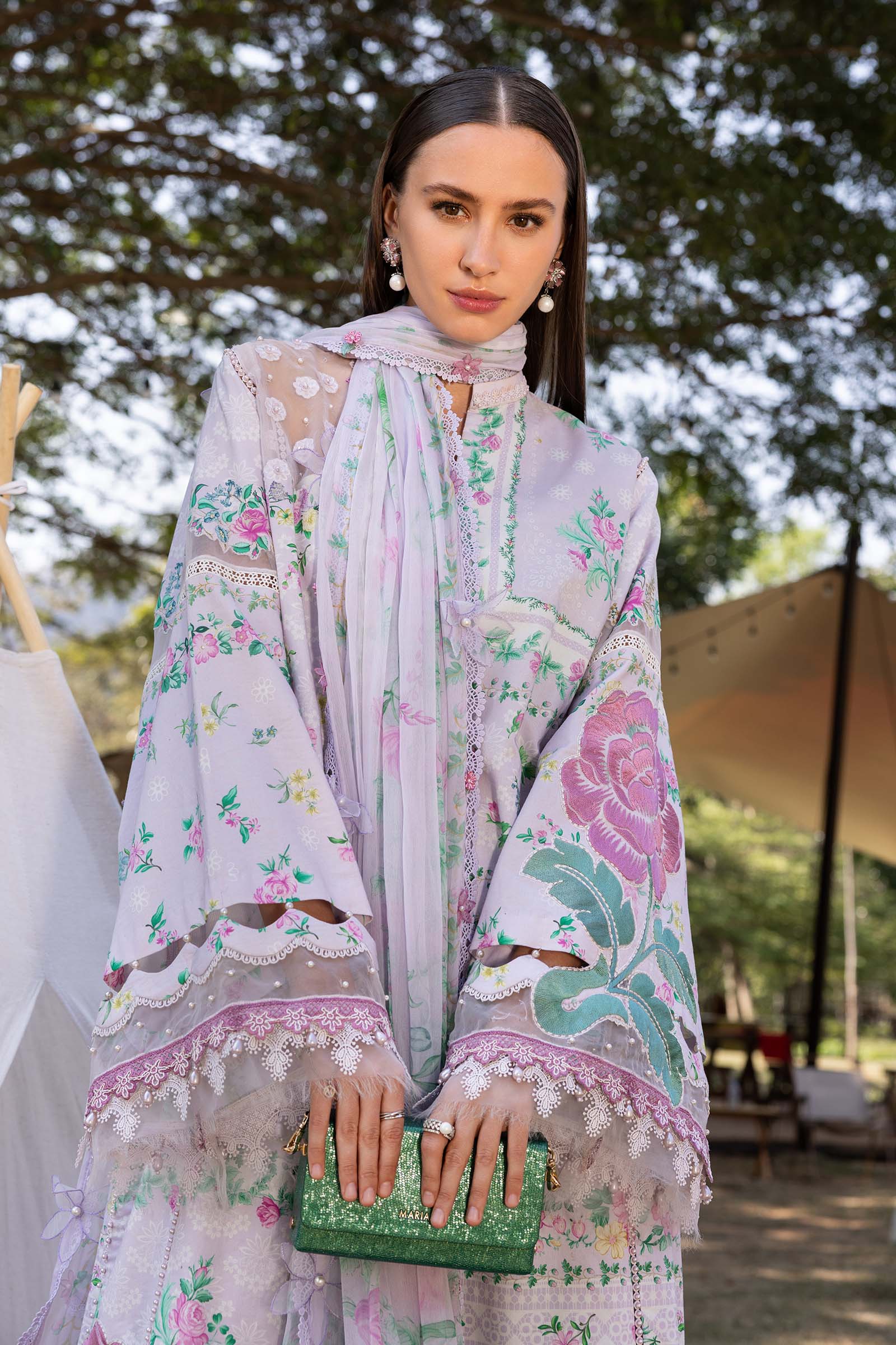 M Prints Lawn Suit 4A