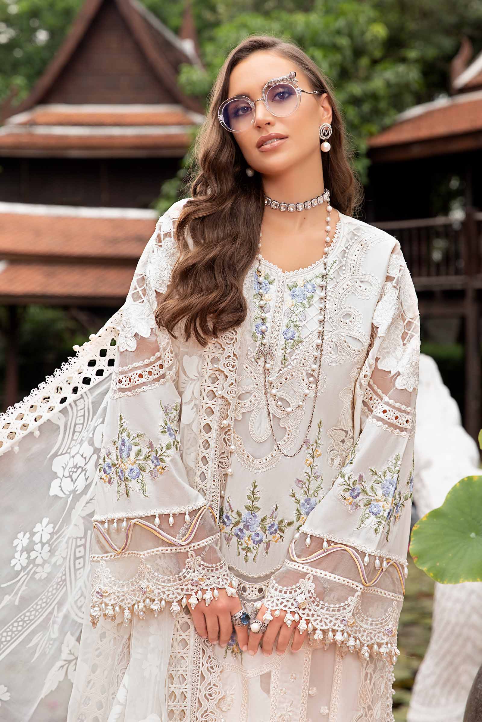 Maria.b 3 piece - unstitched suit | eid lawn-24-04