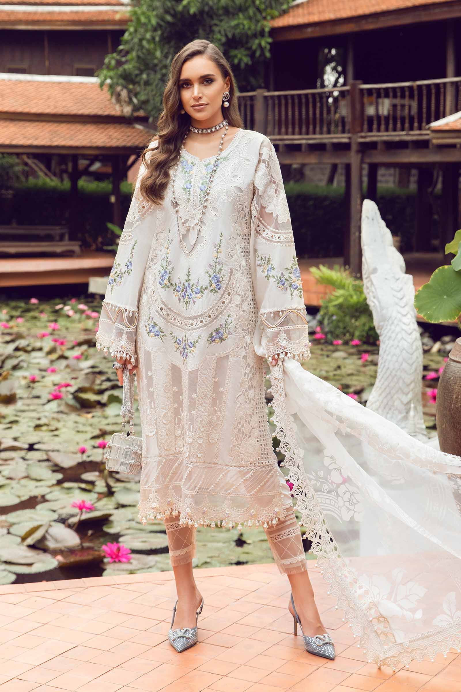 Maria.b 3 piece - unstitched suit | eid lawn-24-04