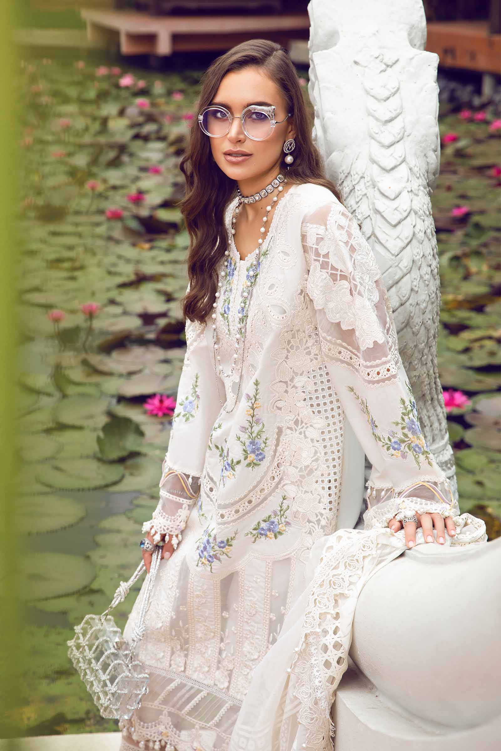 Maria.b 3 piece - unstitched suit | eid lawn-24-04