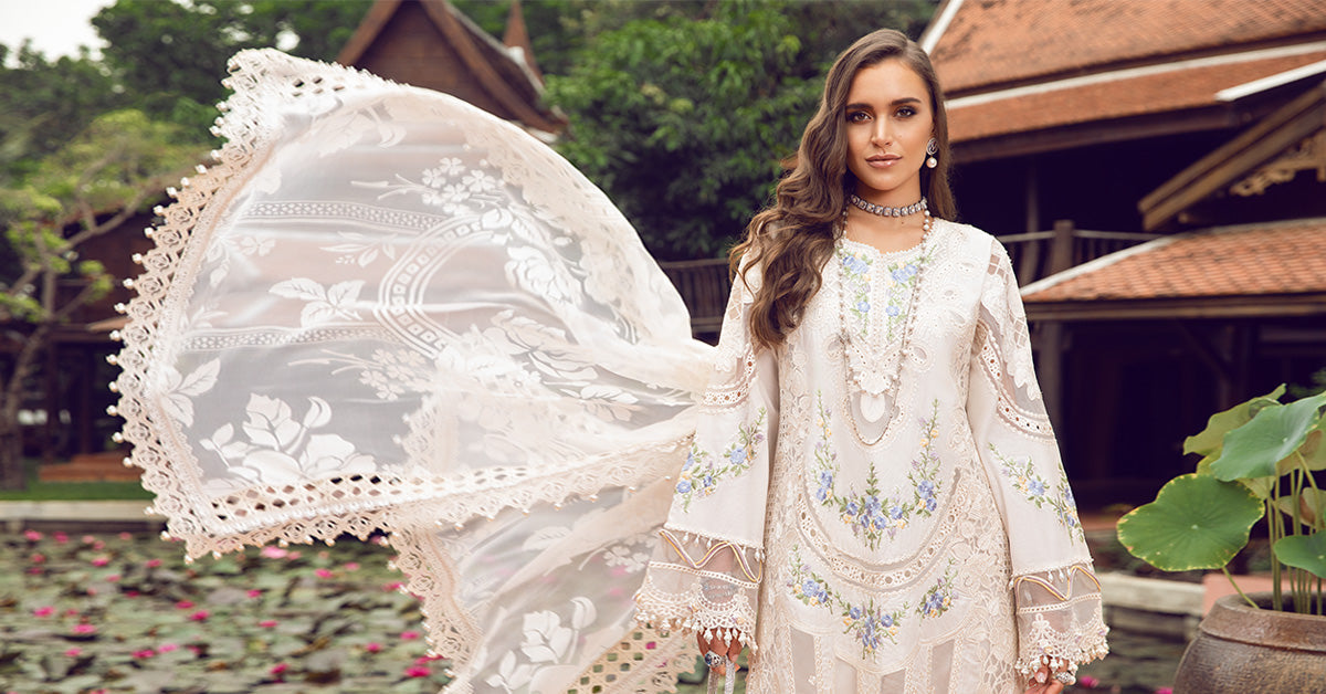 Maria.b 3 piece - unstitched suit | eid lawn-24-04