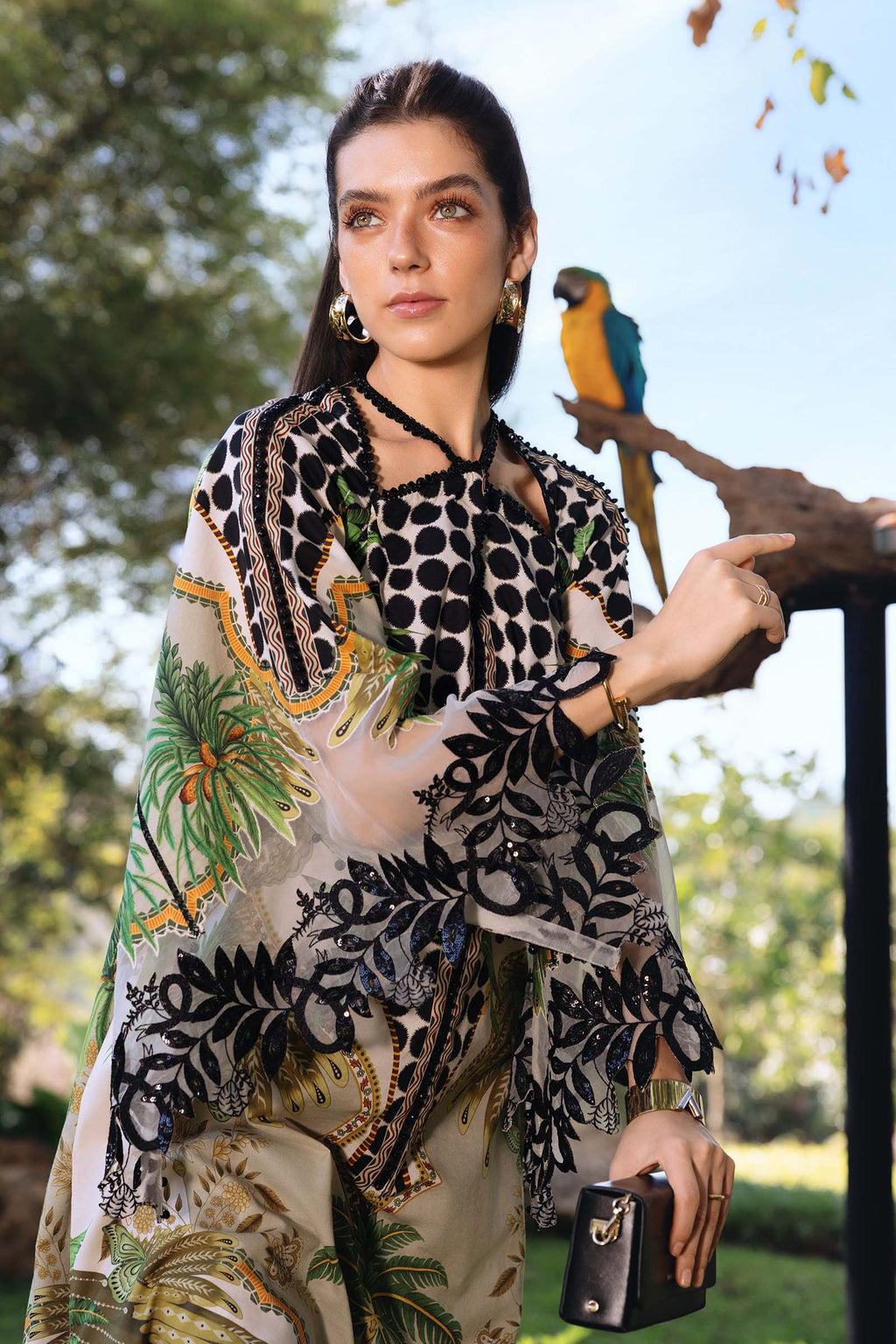 M Prints Lawn Suit 5A