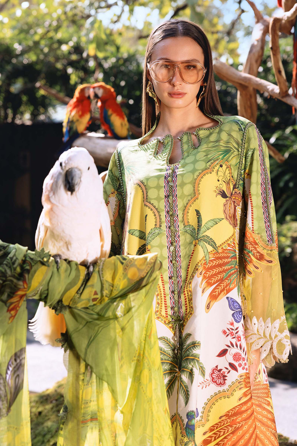 M Prints Lawn Suit 5B