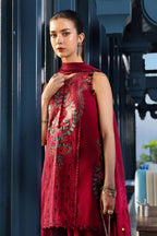 Maria B 3 Pcs Unstitched Embroidered Lawn Suit D05