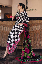 M Prints Lawn Suit 6B